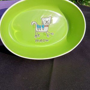 Cat Kitten Food Bowl